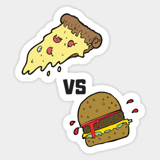 PIZZAVBURGERCOLOR Sticker